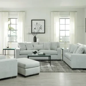 2 PC Grady Sofa and Loveseat/ All Light Gray