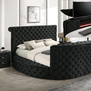 5212 King Fireplace/TV Lift Bed